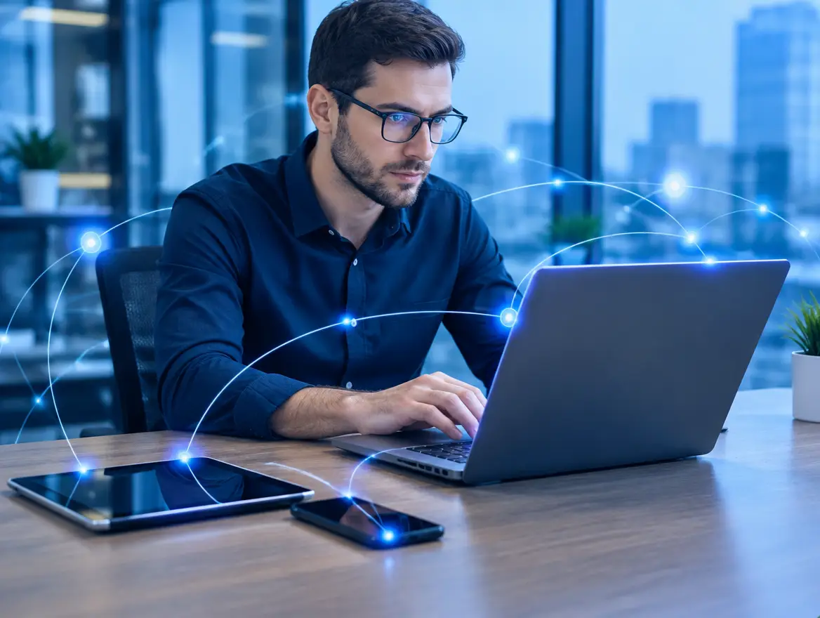 Specialist connecting business applications across devices